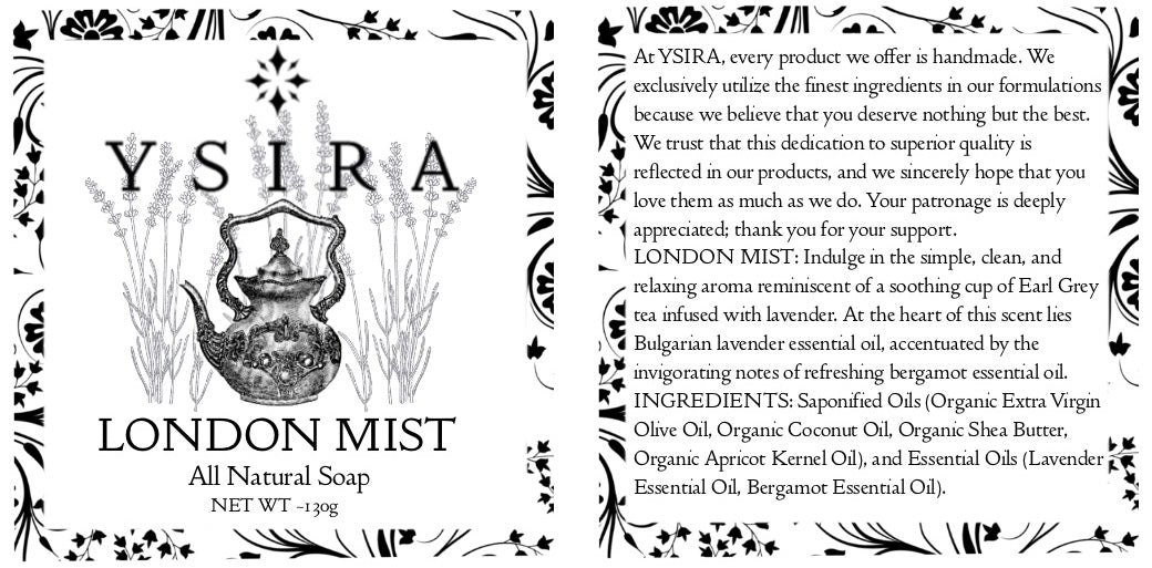 London Mist All-Natural Skin Conditioning Soap Bar